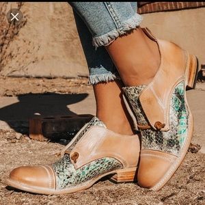 Freebird Mabel, Turquoise Multi, Size 8